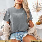 Grey sweatshirt with "apparently, I'm an awesome father of the bride" text.